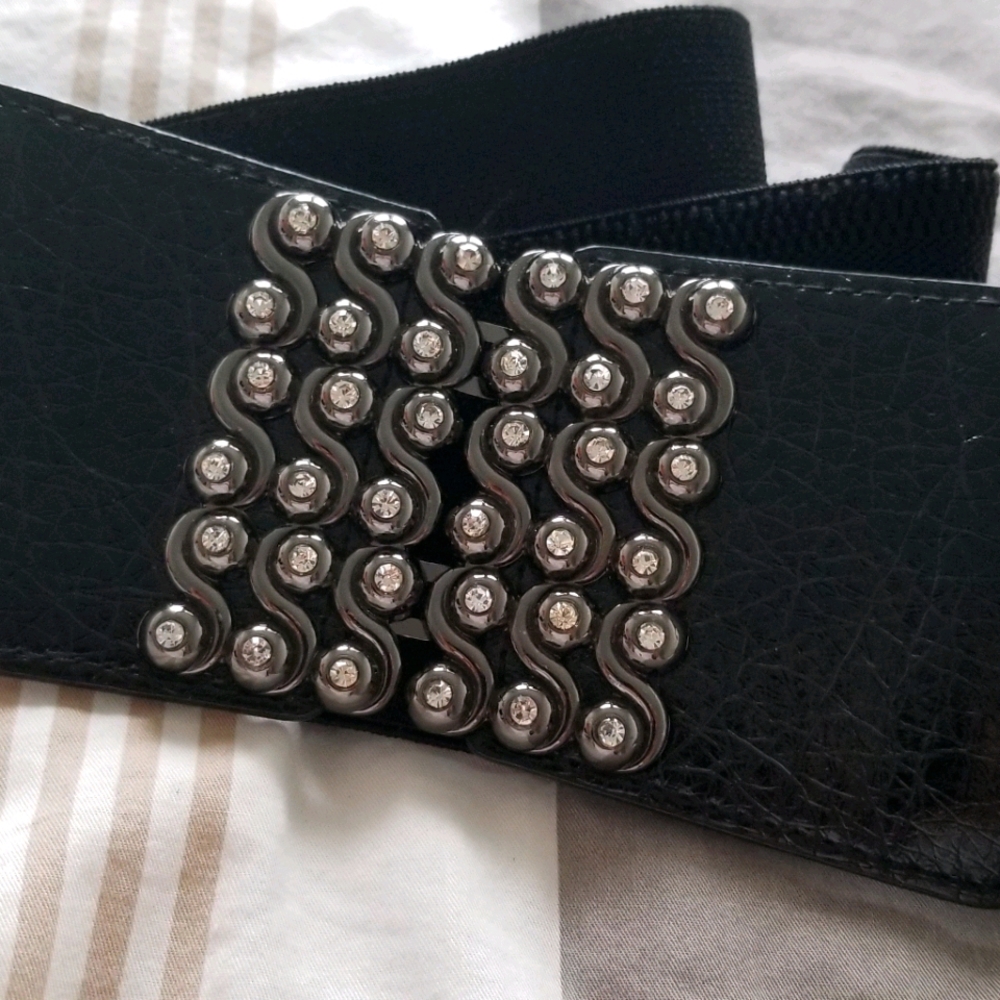 Black Elastic Belt